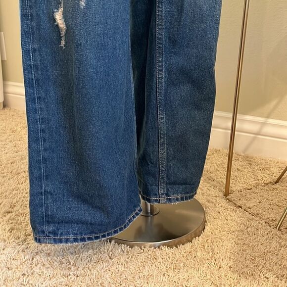 AG ADRIANO GOLDSCHMIED KNOX HIGH RISE BAGGY BOYFRIEND JEANS. Size 27R - Picture 5 of 11